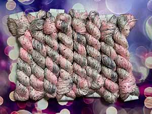 artyarns beaded silk with sequins light